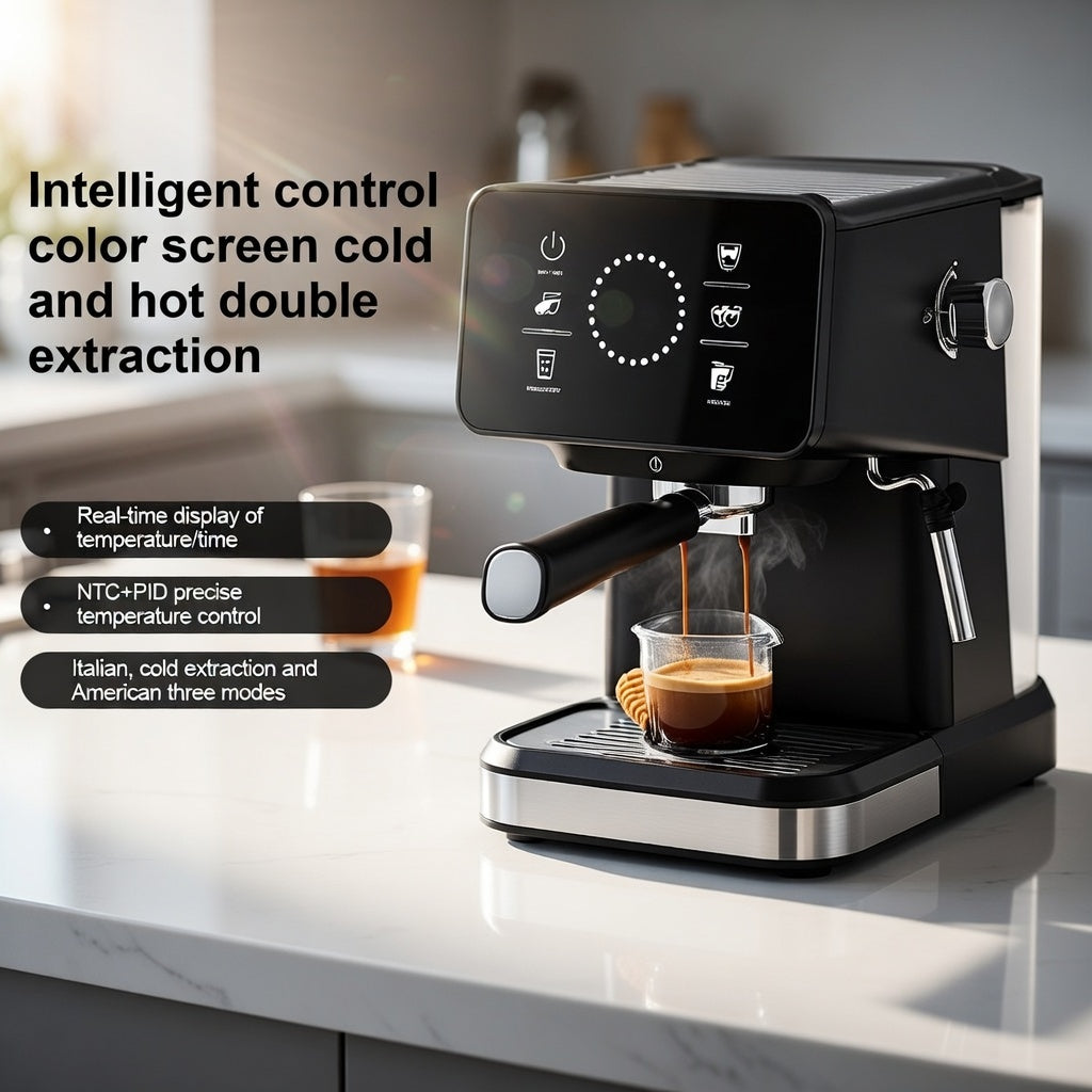 20 Bar Dual Smart Touch Coffee Machine