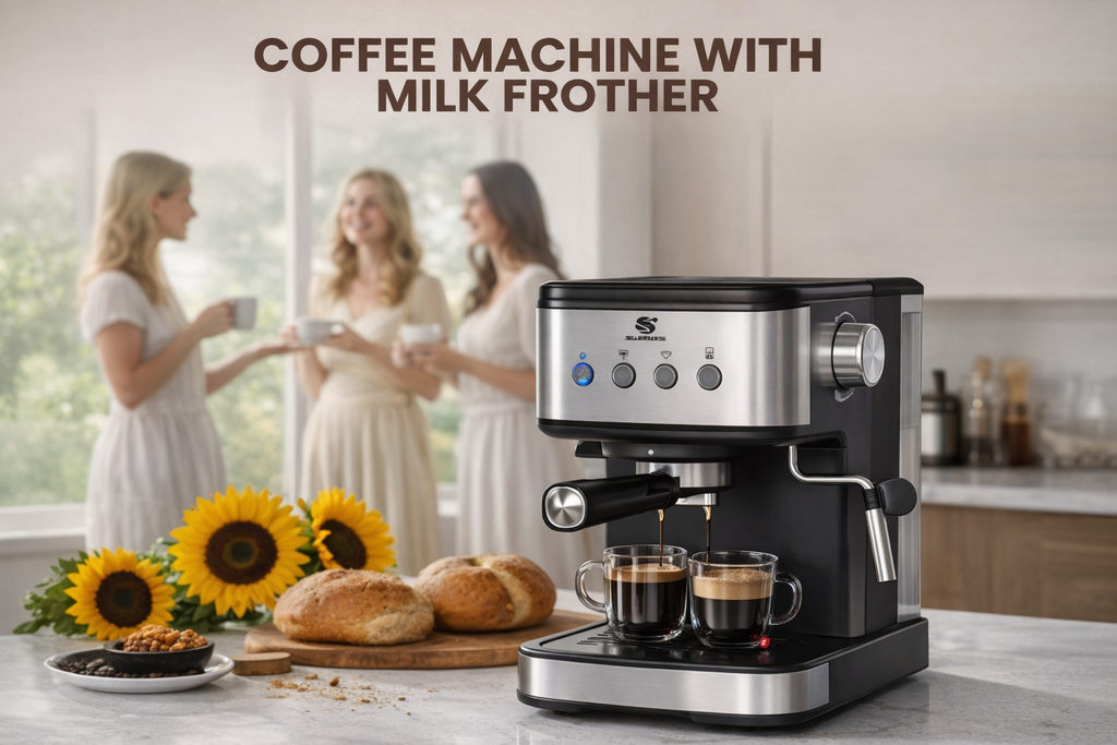 SUPERLEX Semi Automatic Italian Coffee Machine