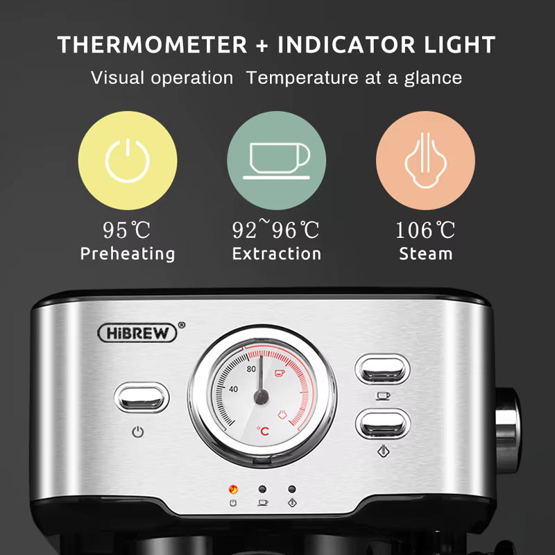 HIbrew 20 Bar Coffee Machine