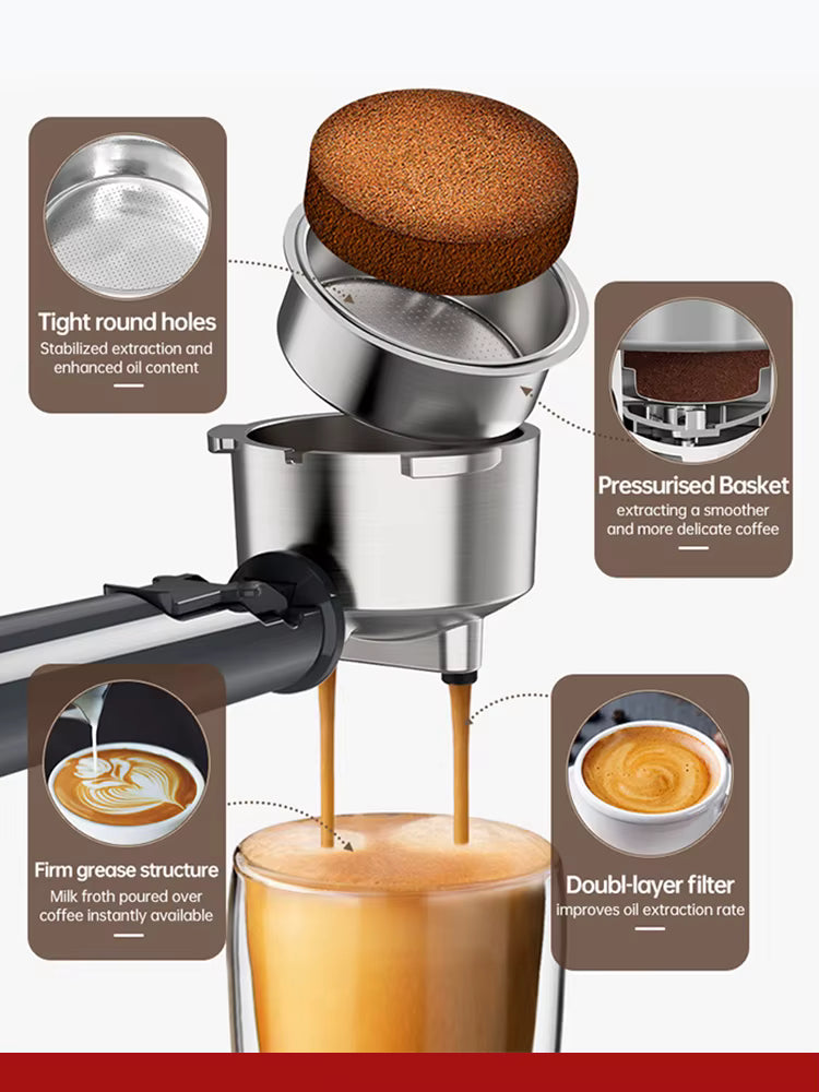 Cafe Cappuccino Machine
