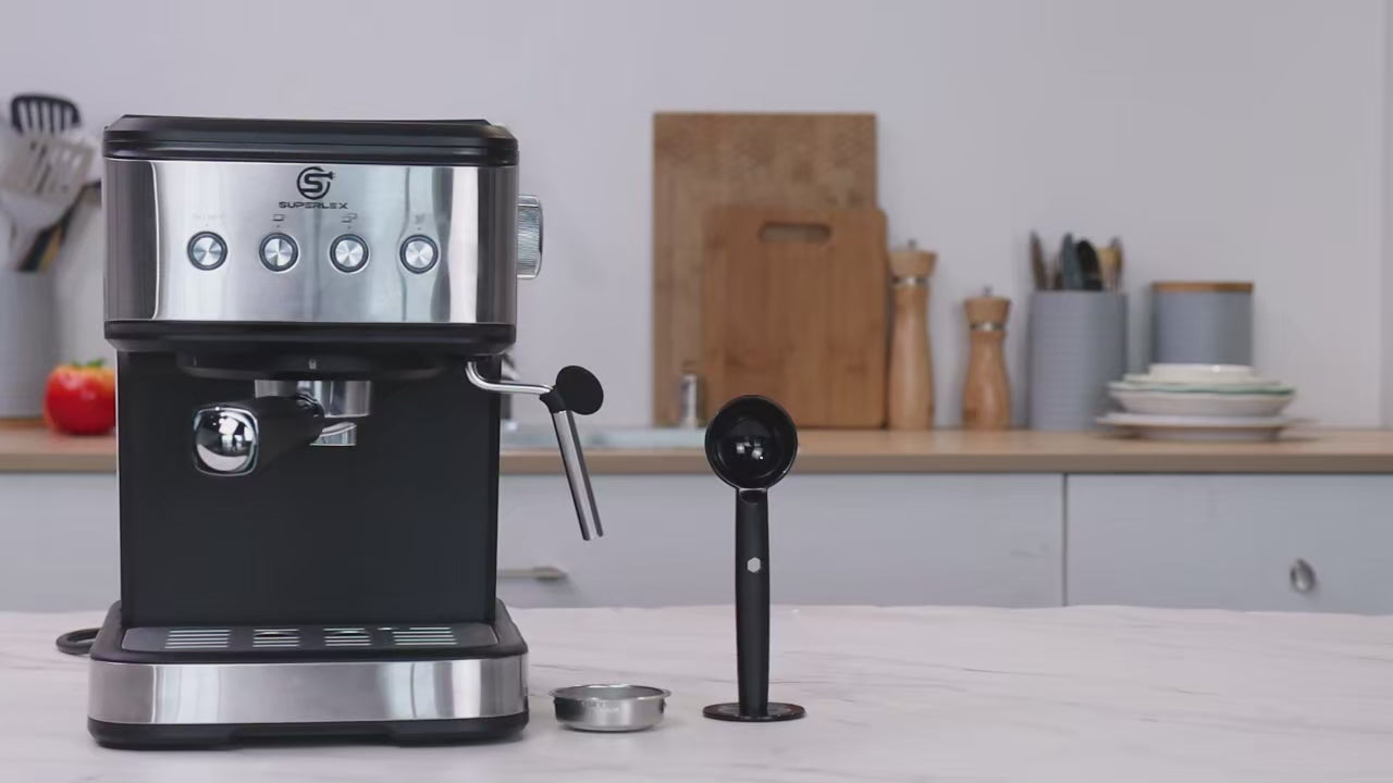 SUPERLEX Semi Automatic Italian Coffee Machine